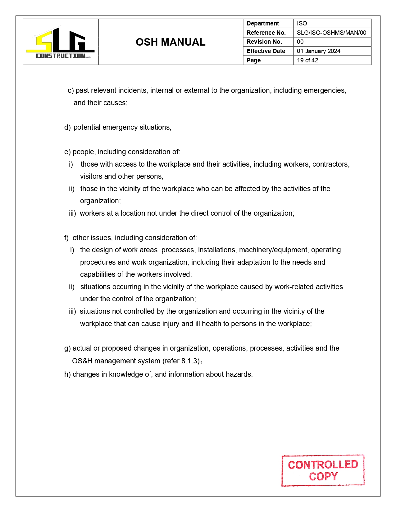 OSH Manual Page 21